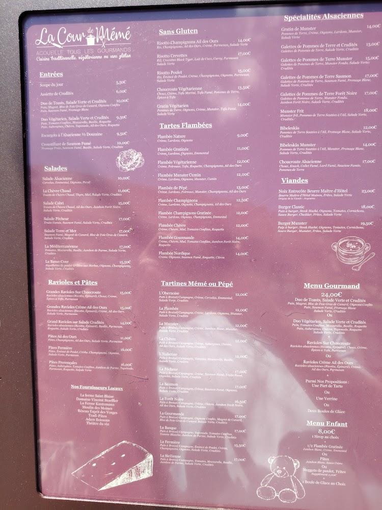 La Cour de Mémé - Soupe à Mémé & Mercerie - Menu Image 4